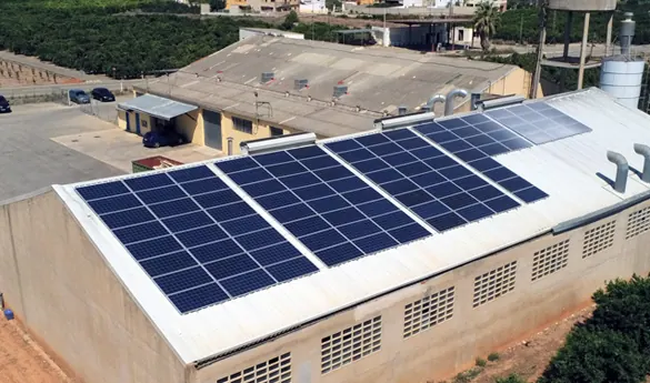 Arcas Sant Feliú (Valencia) : installation photovoltaïque réalisée par ALRO Solar, photo 1