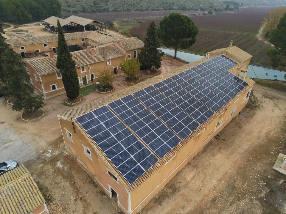 Cañaverosa (Moratalla) : installation photovoltaïque réalisée par ALRO Solar, photo 1