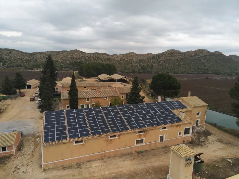 Cañaverosa (Moratalla) : installation photovoltaïque réalisée par ALRO Solar, photo 2