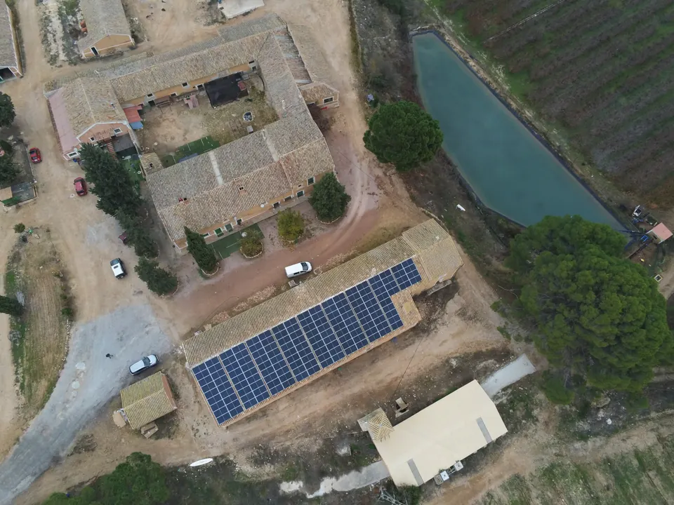 Cañaverosa (Moratalla) : installation photovoltaïque réalisée par ALRO Solar, photo 3