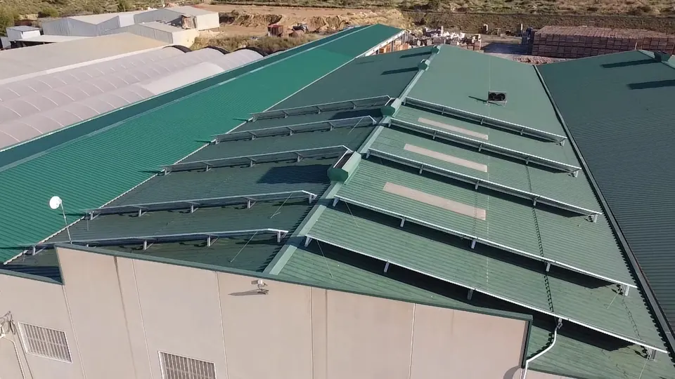 Cebollas Bernal (Cehegín) : installation photovoltaïque de 22 kWc réalisée par ALRO Solar, photo 2