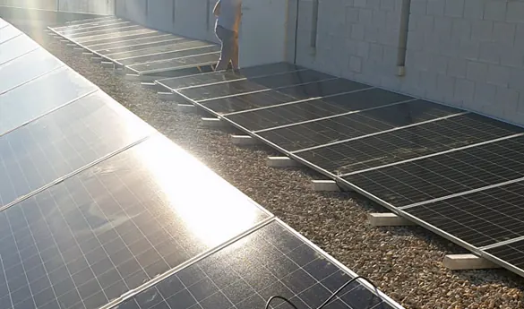 Centro Nacional de la Conserva (Molina de Segura) : installation photovoltaïque de 115 kWc réalisée par ALRO Solar, photo 1