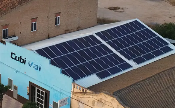 Germotrac (Cullera) : installation photovoltaïque réalisée par ALRO Solar, photo 1