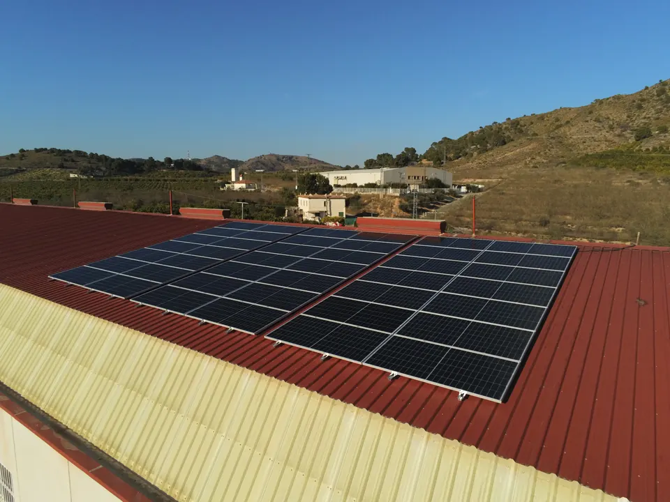 Hergasa (Murcia) : installation photovoltaïque réalisée par ALRO Solar, photo 1
