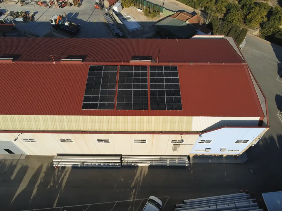Hergasa (Murcia) : installation photovoltaïque réalisée par ALRO Solar, photo 2