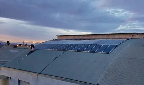 Matyplas (Torrent) : installation photovoltaïque de 20,5 kWc réalisée par ALRO Solar, photo 1