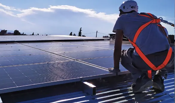 Micaelos (Los Dolores) : installation photovoltaïque de 30 kWc réalisée par ALRO Solar, photo 1