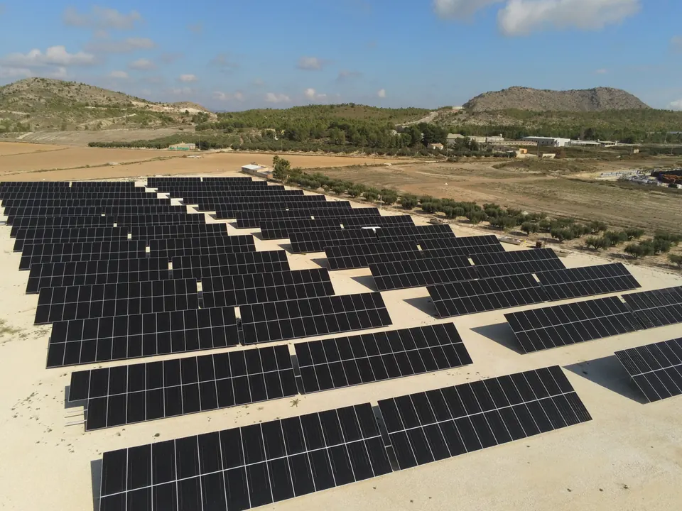 Probicasa (Calasparra) : installation photovoltaïque de 1 004 kWc réalisée par ALRO Solar, photo 1
