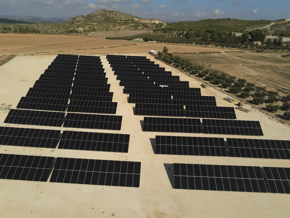 Probicasa (Calasparra) : installation photovoltaïque de 1 004 kWc réalisée par ALRO Solar, photo 2