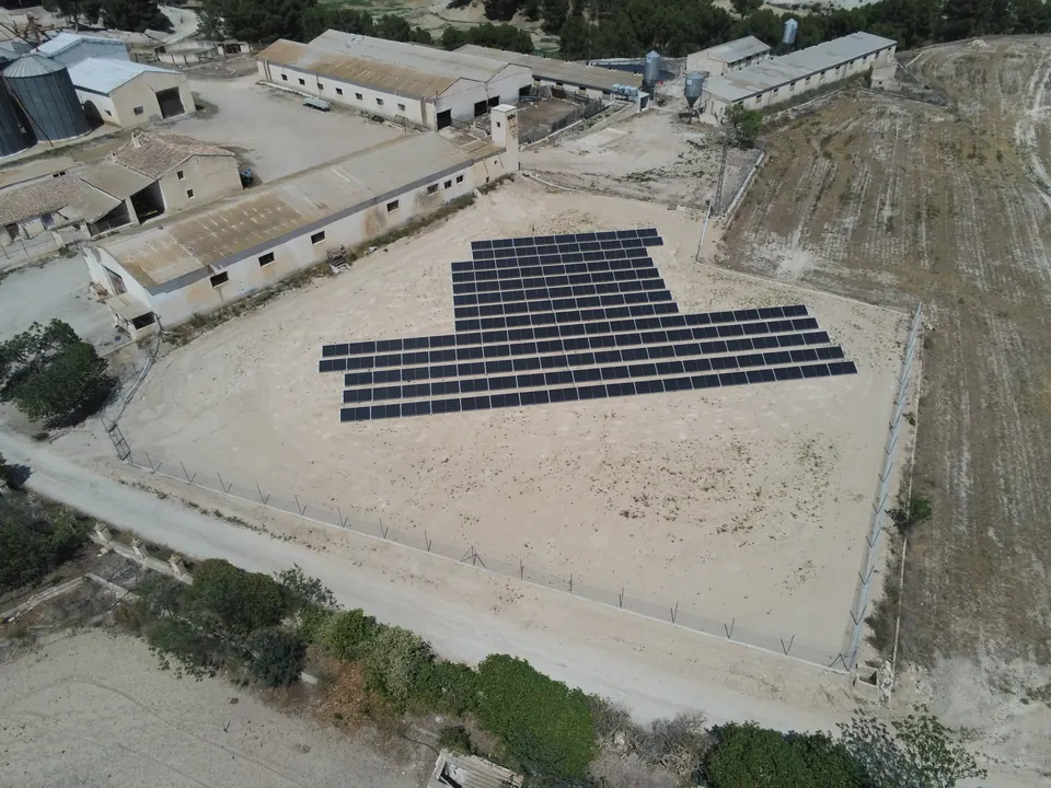 Riego solar en Lorca (Lorca) : installation photovoltaïque de 90,2 kWc réalisée par ALRO Solar, photo 2