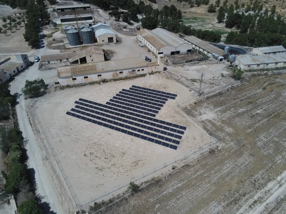 Riego solar en Lorca (Lorca) : installation photovoltaïque de 90,2 kWc réalisée par ALRO Solar, photo 3