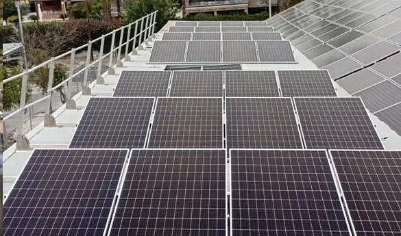 Vinagres JR Sabater (aparcamiento) (Cabezo de Torres) : installation photovoltaïque de 141 kWc réalisée par ALRO Solar, photo 1